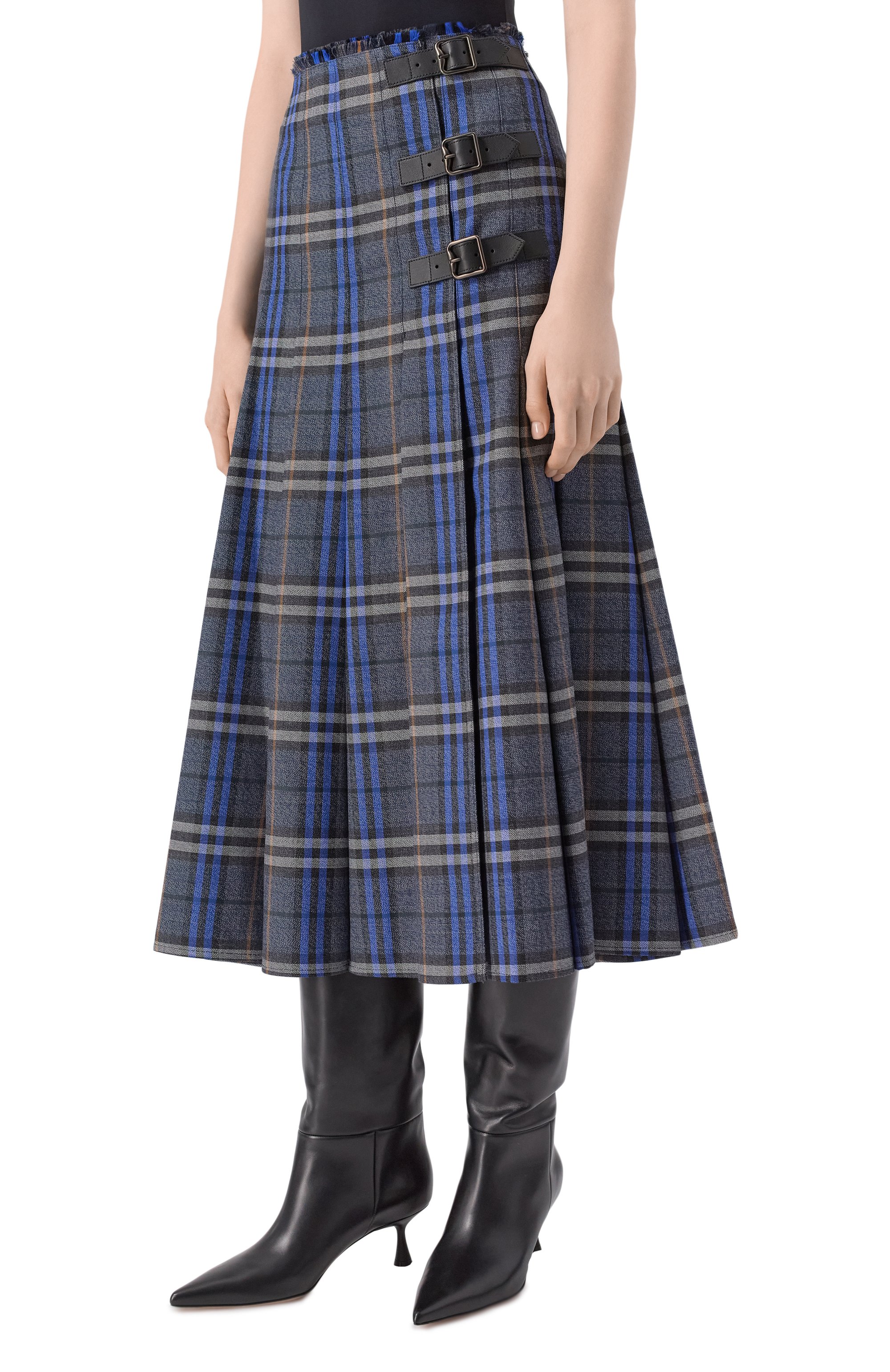 Шерстяная юбка BURBERRY, арт. 8110429, фото 3