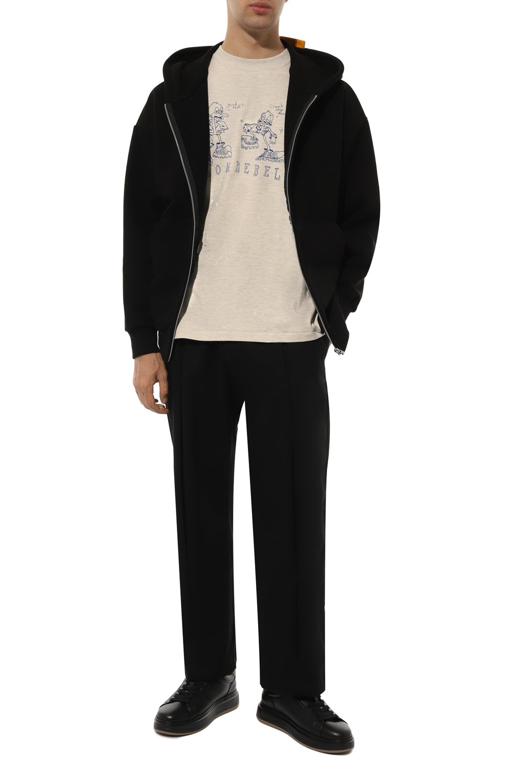 Хлопковая футболка DOMREBEL, арт. M DANCING T-SHIRT/TSHIRT, фото 2