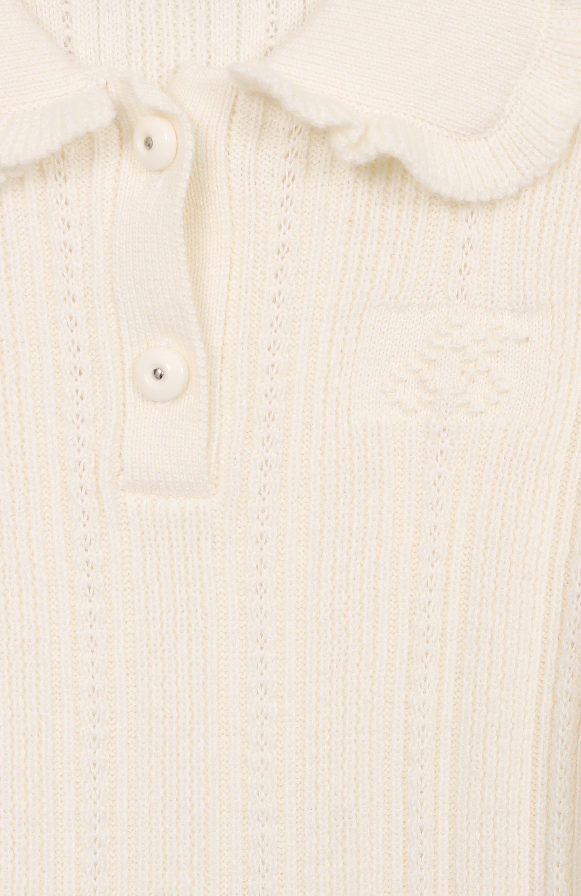 Платье из хлопка и кашемира BONPOINT, арт. S06GDRK00003/10A-12A, фото 3