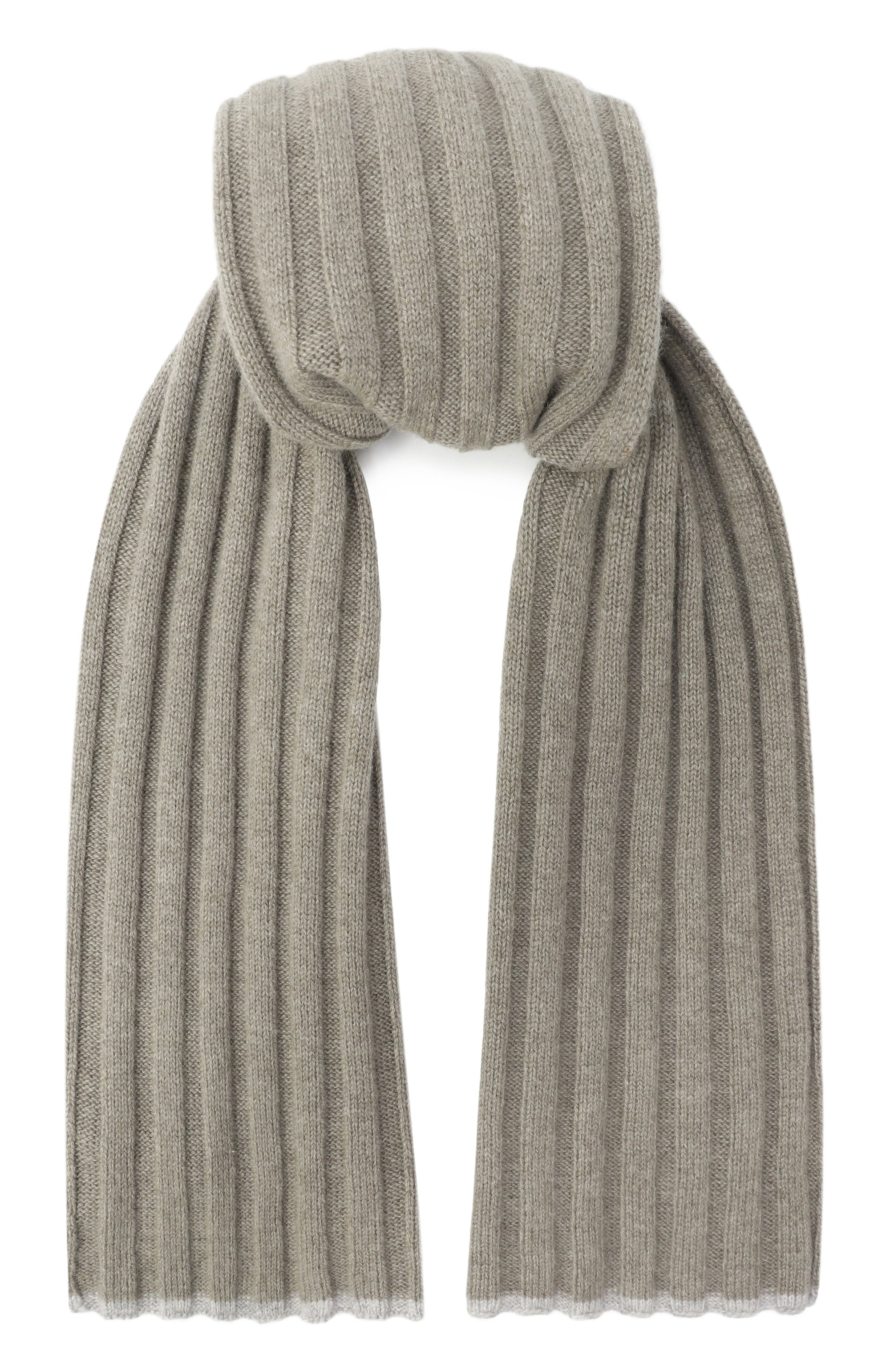 Кашемировый шарф BRUNELLO CUCINELLI зеленого цвета по цене 29950 руб., арт. B22M90099A, фото 1 Кашемировый шарф BRUNELLO CUCINELLI, арт. B22M90099A, фото 1