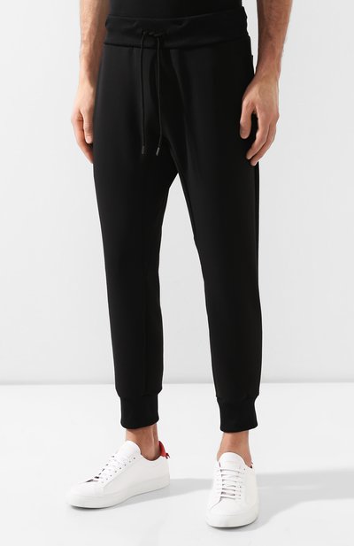 Джоггеры KAZUYUKI KUMAGAI черного цвета по цене 17700 руб., арт. KP91-025, фото 3 Джоггеры KAZUYUKI KUMAGAI, арт. KP91-025, фото 3