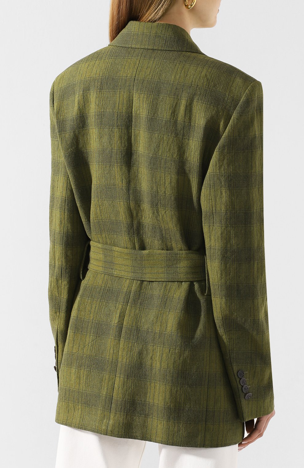 Льняной жакет ACNE STUDIOS, арт. AH0068, фото 4