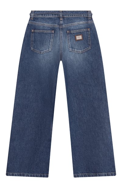 Джинсы DOLCE & GABBANA синего цвета по цене 51450 руб., арт. L53F02/LDD69_001, фото 2 Джинсы DOLCE & GABBANA, арт. L53F02/LDD69_001, фото 2