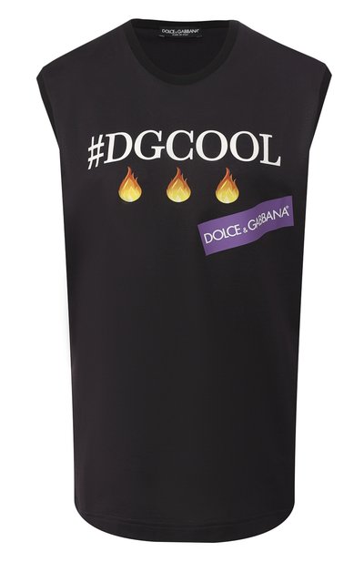 Женская хлопковая майка DOLCE & GABBANA, арт. F8K73Z/HH7LR