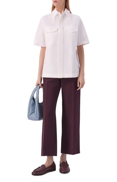 Кожаные лоферы silenzio BOTTEGA VENETA, арт. 876126/VBSD0, фото 3