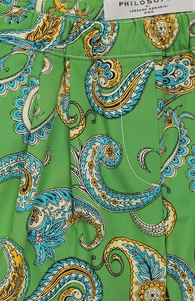 Хлопковые шорты PHILOSOPHY DI LORENZO SERAFINI KIDS, арт. PJBE03/CA237/TH019/S-M, фото 3