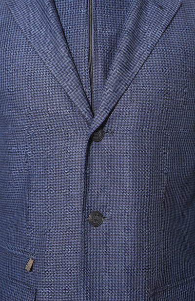 Пиджак изо льна и шерсти CORNELIANI, арт. 89X595-2116345/90, фото 5