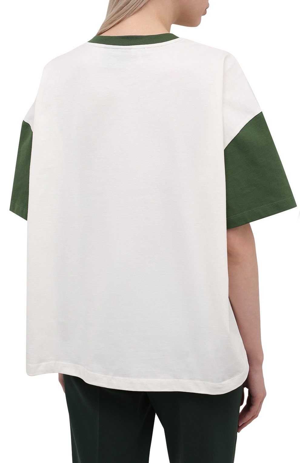 Хлопковая футболка loewe x paula's ibiza LOEWE белого цвета по цене 38550 руб., арт. S616Y22X16, фото 4 Хлопковая футболка loewe x paula's ibiza LOEWE, арт. S616Y22X16, фото 4