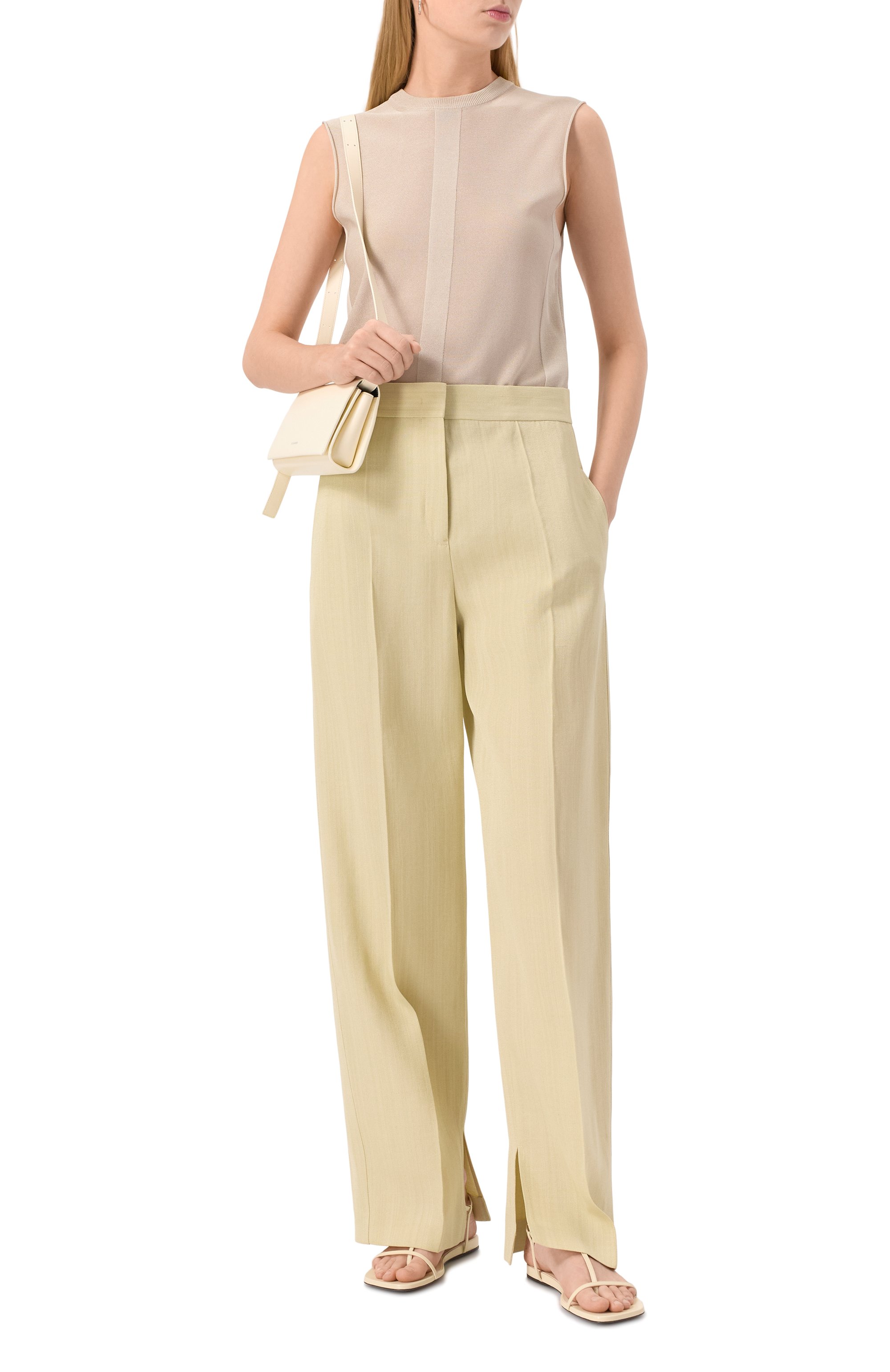 Топ из вискозы JIL SANDER, арт. J01NC0157/J18337, фото 2