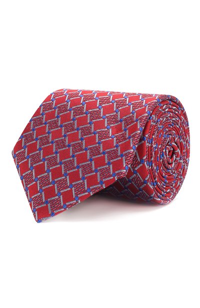 Мужской шелковый галстук CANALI, арт. 18/HJ02032
