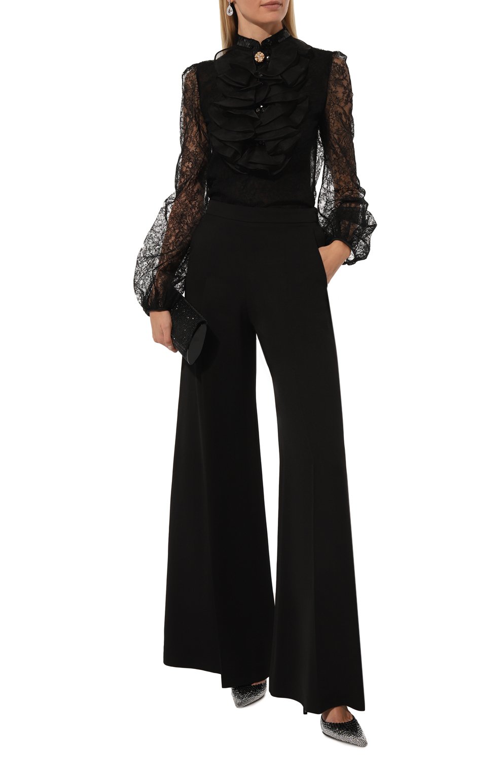 Брюки из вискозы GIAMBATTISTA VALLI, арт. 24FWSVCA3C29-A6J0K, фото 3