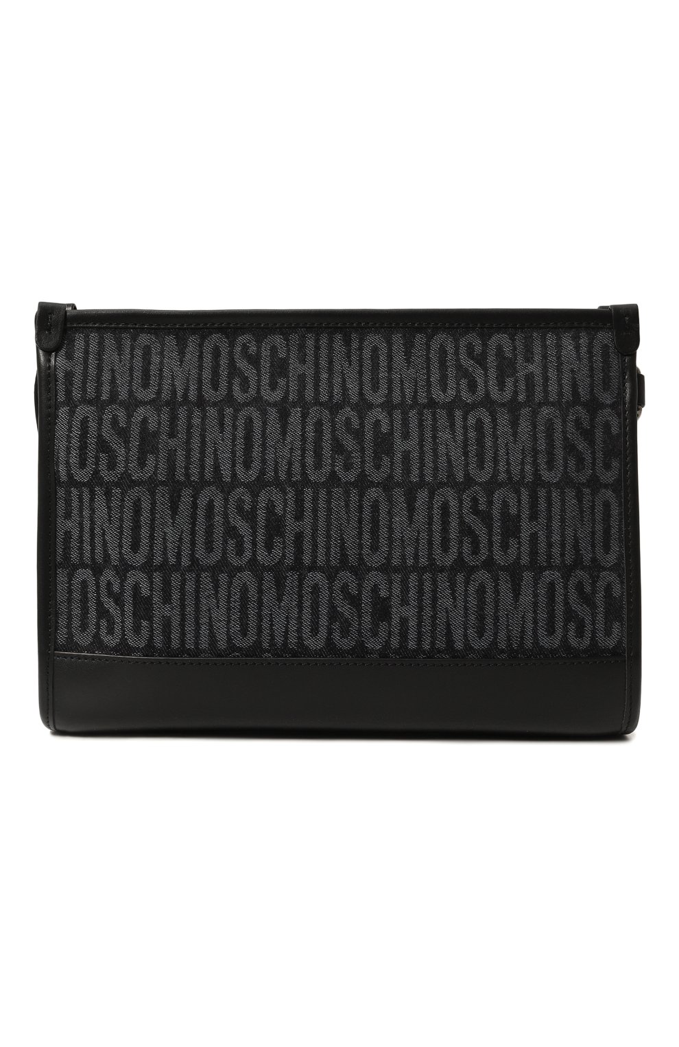 Борсетка MOSCHINO темно-серого цвета по цене 59950 руб., арт. A8408/8274, фото 6 Борсетка MOSCHINO, арт. A8408/8274, фото 6