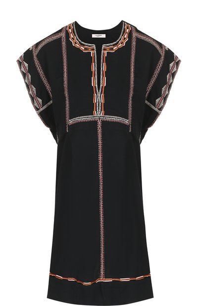 Хлопковое мини-платье свободного кроя ISABEL MARANT ETOILE, арт. R01074-18P032E/BELISSA, фото 1