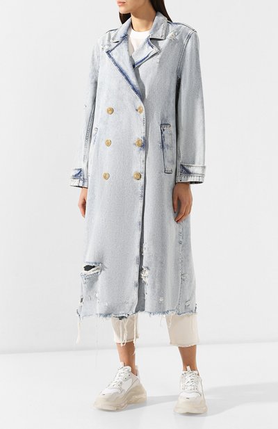 Джинсовое пальто ALEXANDER WANG, арт. 4D992381BN, фото 3