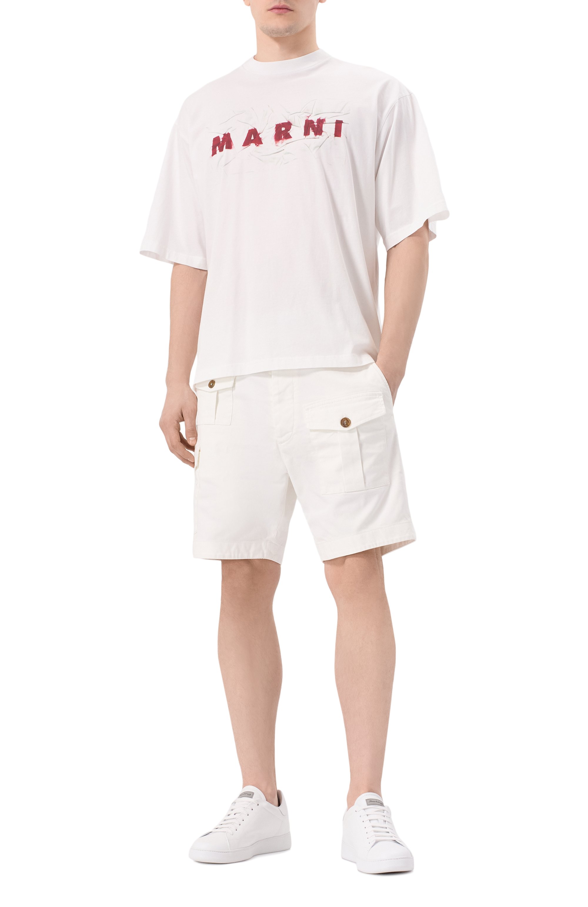 Хлопковые шорты DSQUARED2, арт. S74MU0780/S39021, фото 2