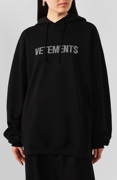 Хлопковое худи VETEMENTS, арт. UAH21TR633 1606/W, фото 3