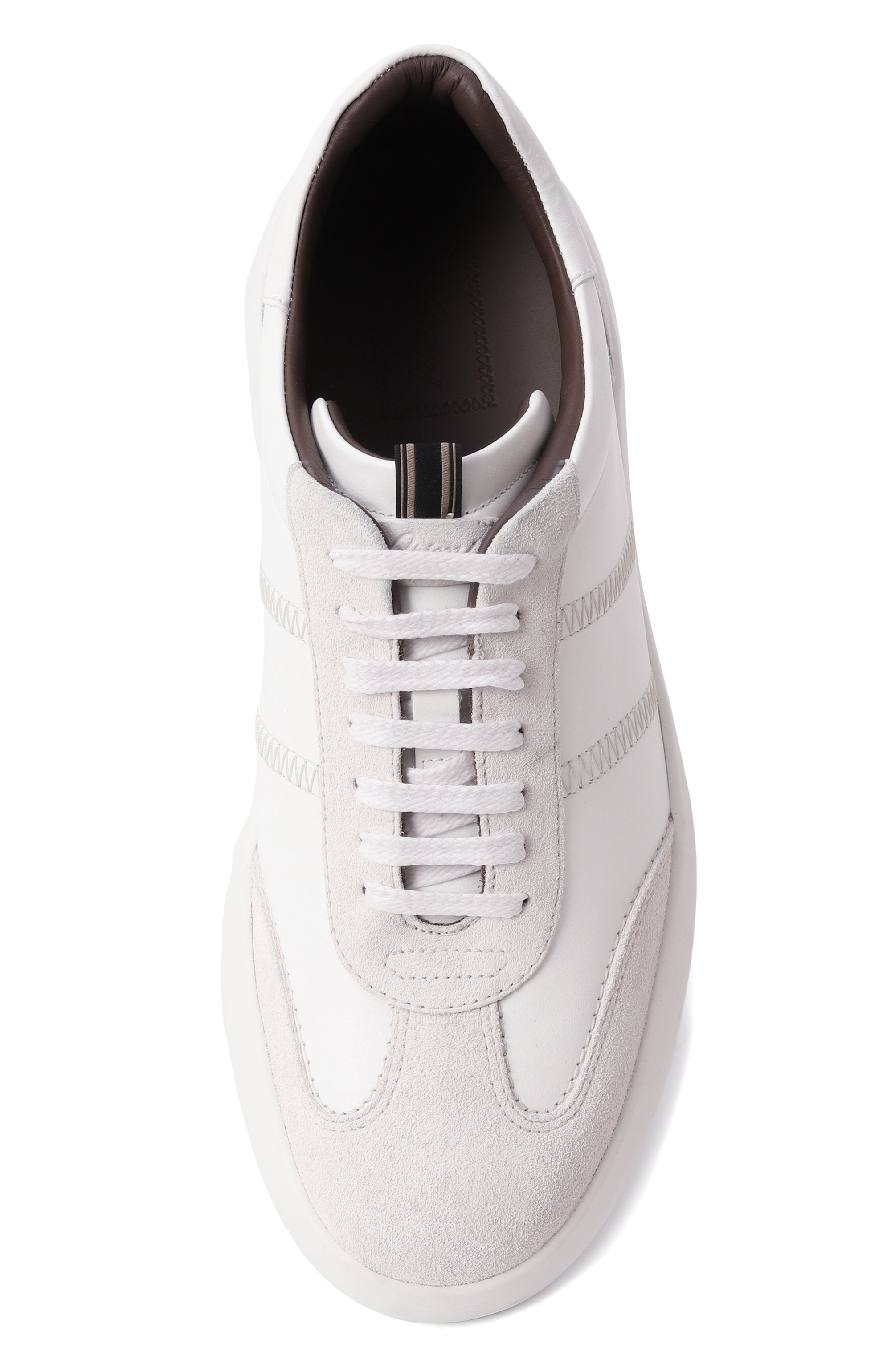 Кожаные кеды BRIONI, арт. QHLW0L/PA701, фото 6