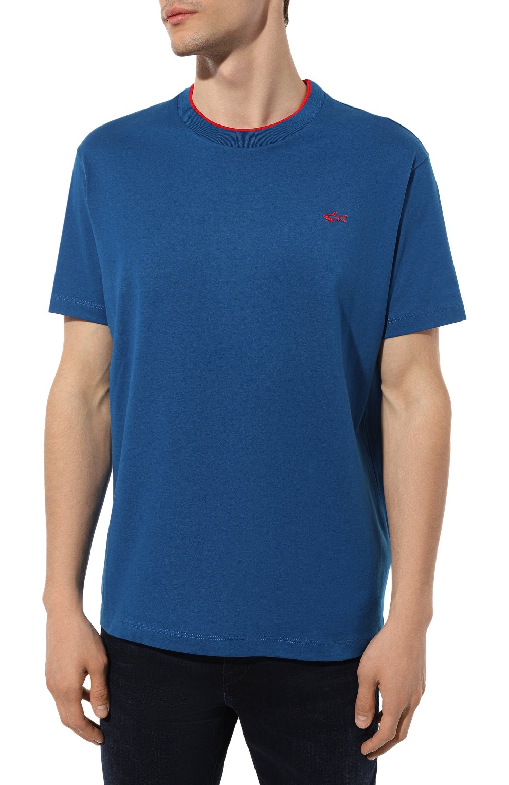 Хлопковая футболка PAUL&SHARK, арт. 22411114, фото 3