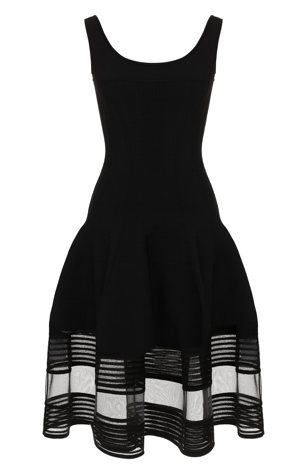 Платье из смеси вискозы и шелка ALEXANDER MCQUEEN, арт. 571645/Q1WVL, фото 1