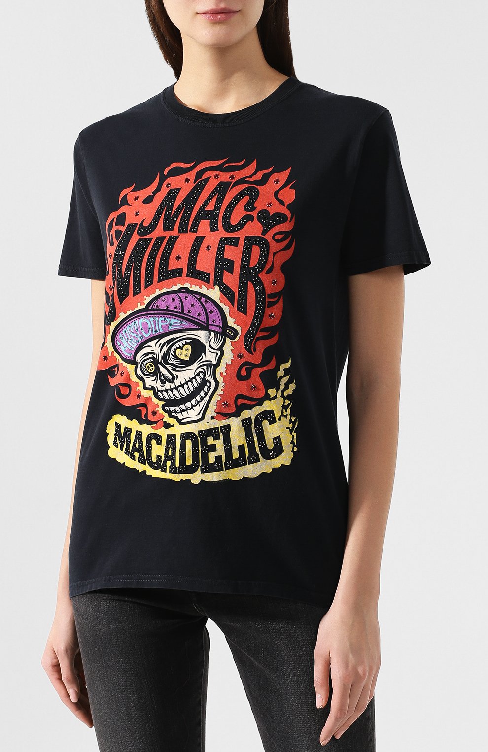 Хлопковая футболка ROYAL WORKSHOP, арт. ST0NED TEE FR0NT+BACK, фото 3