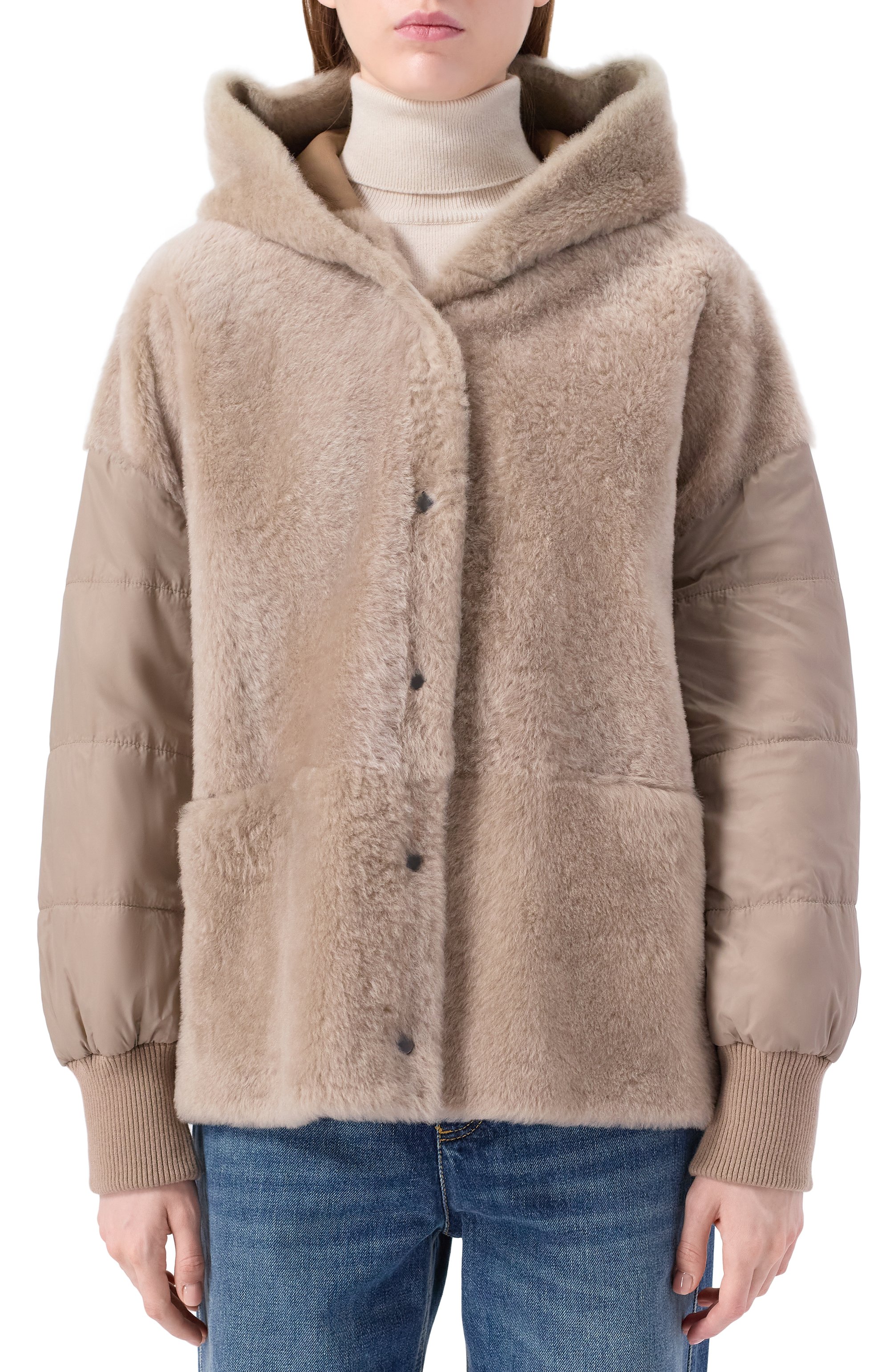 Двусторонняя утепленная куртка BRUNELLO CUCINELLI, арт. ME4327840, фото 6