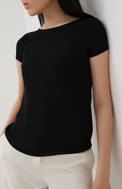Шелковый топ EMPORIO ARMANI, арт. 9NC05T/92306, фото 3