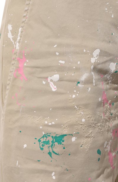 Хлопковые брюки DSQUARED2 бежевого цвета по цене 65500 руб., арт. S74KB0773/S41794, фото 5 Хлопковые брюки DSQUARED2, арт. S74KB0773/S41794, фото 5