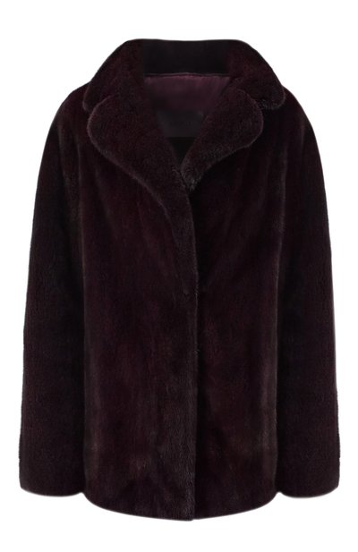 Женская шуба из норки MVST, арт. M25.1PW.F005/MINK
