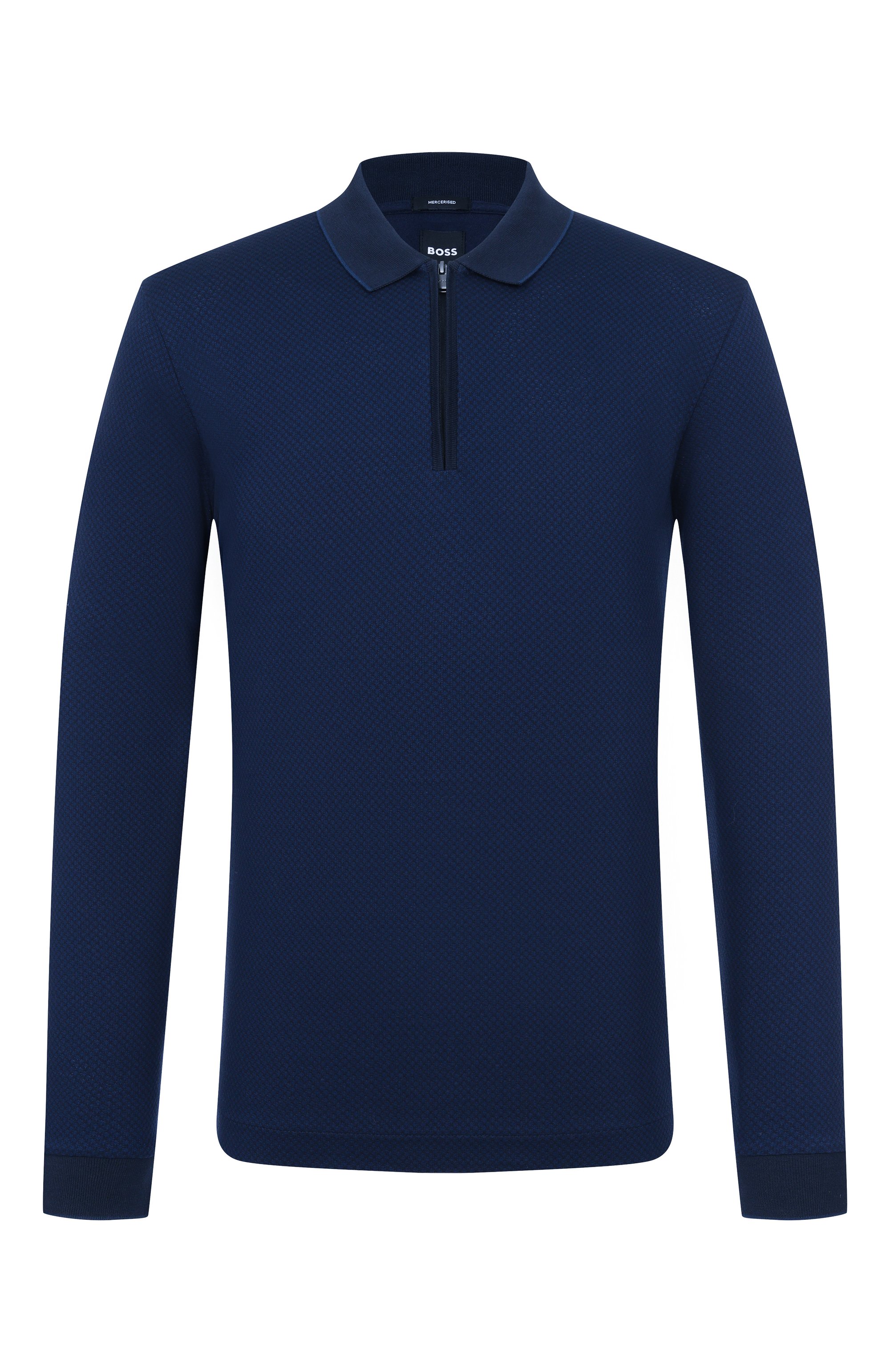 Хлопковое поло BOSS, арт. 50549583, фото 1