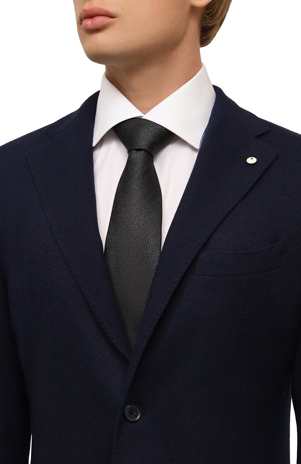 Шелковый галстук CANALI, арт. 18/HJ04057, фото 2