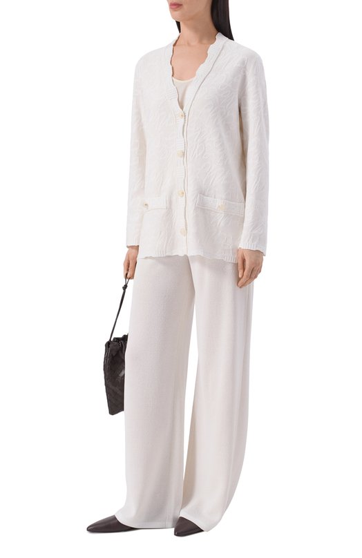 Брюки из вискозы Freeage S26.PT194.7000.100 Белый  S26.PT194.7000.100 Фото 2