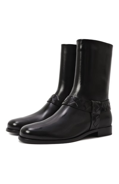 Мужские кожаные сапоги achille BOTTEGA VENETA, арт. 816615/V3H90