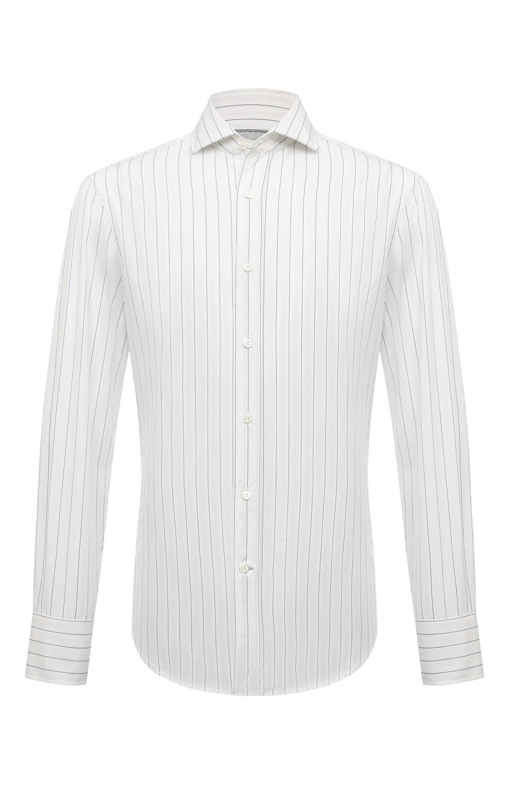 Хлопковая рубашка BRUNELLO CUCINELLI, арт. MY6251718, фото 1