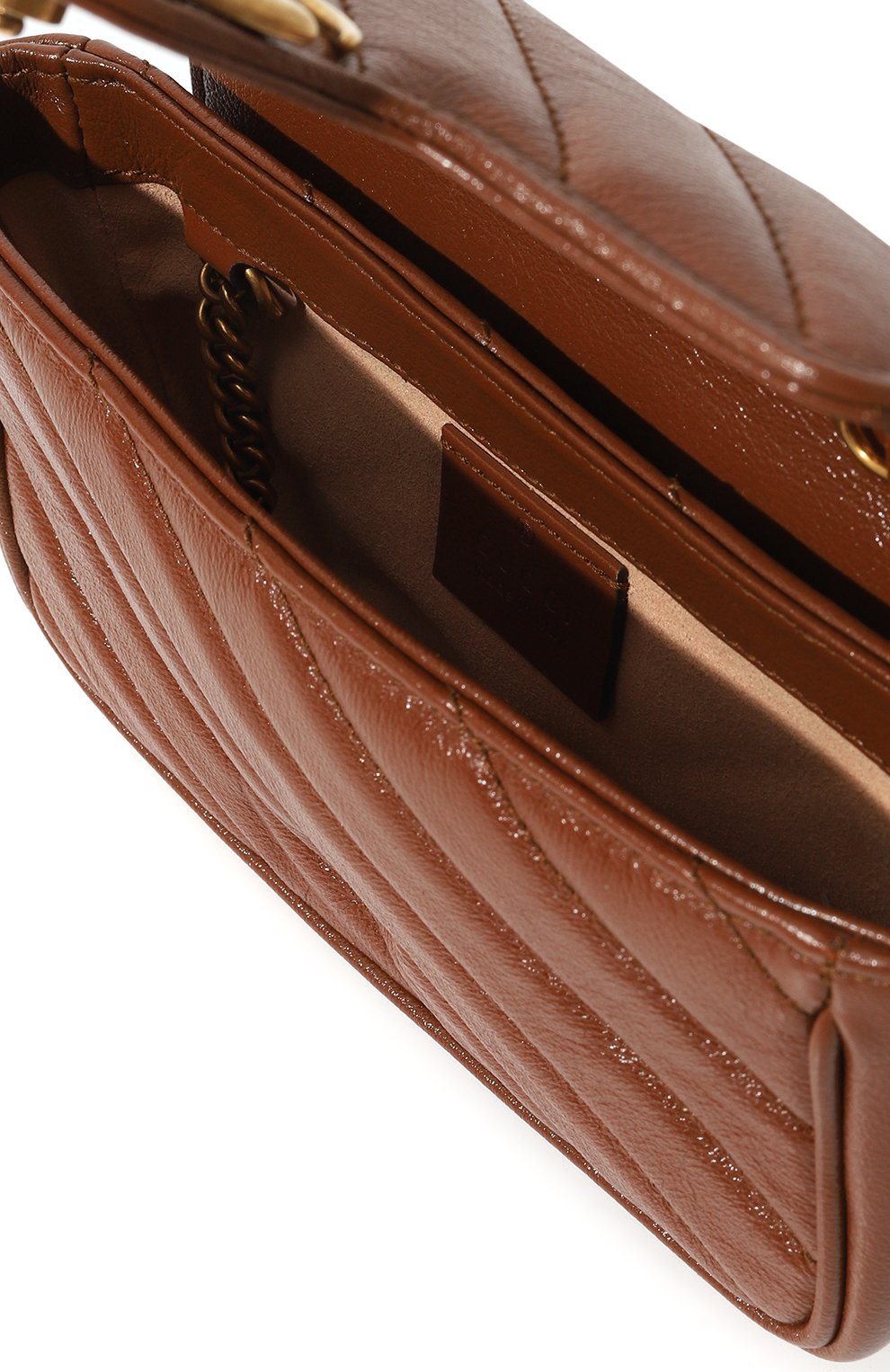 Сумка gg marmont super mini GUCCI, арт. 476433 0OLFT, фото 5