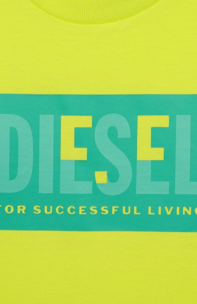 Хлопковая футболка DIESEL, арт. K00190-00YI9, фото 3