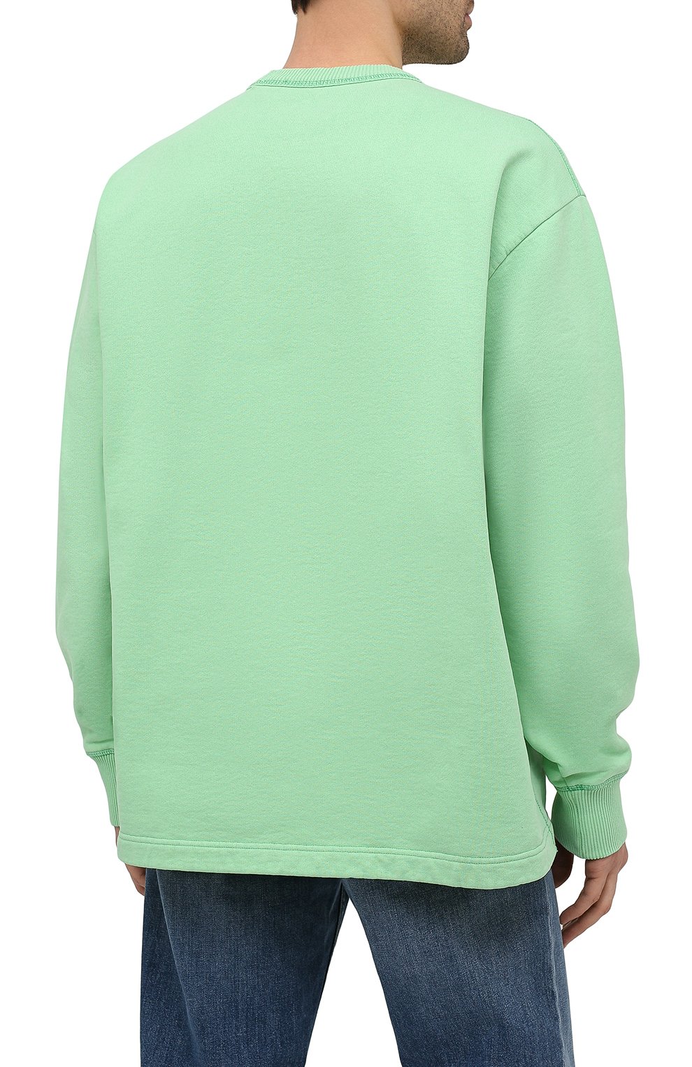 Хлопковый свитшот ACNE STUDIOS, арт. BI0082, фото 4
