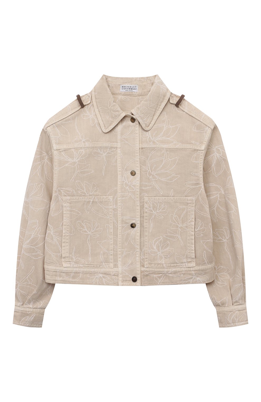 Джинсовая куртка BRUNELLO CUCINELLI, арт. BL157C848B, фото 1