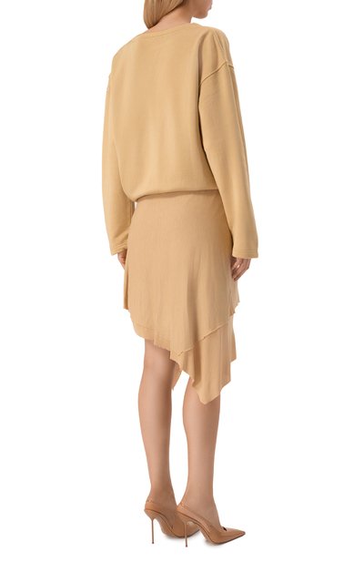 Платье из вискозы и хлопка DIESEL, арт. A19230/0IKCJ, фото 4