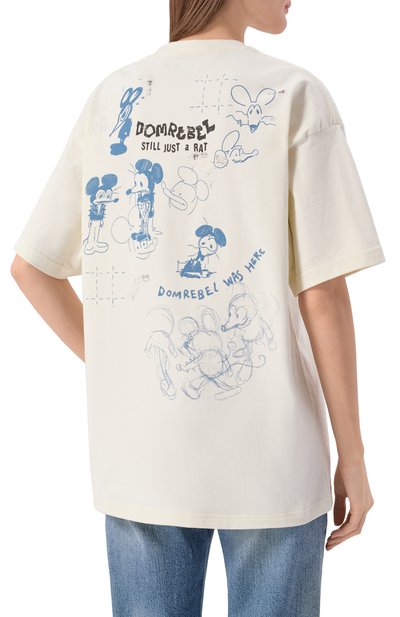 Хлопковая футболка DOMREBEL, арт. SPIT/T-SHIRT, фото 4