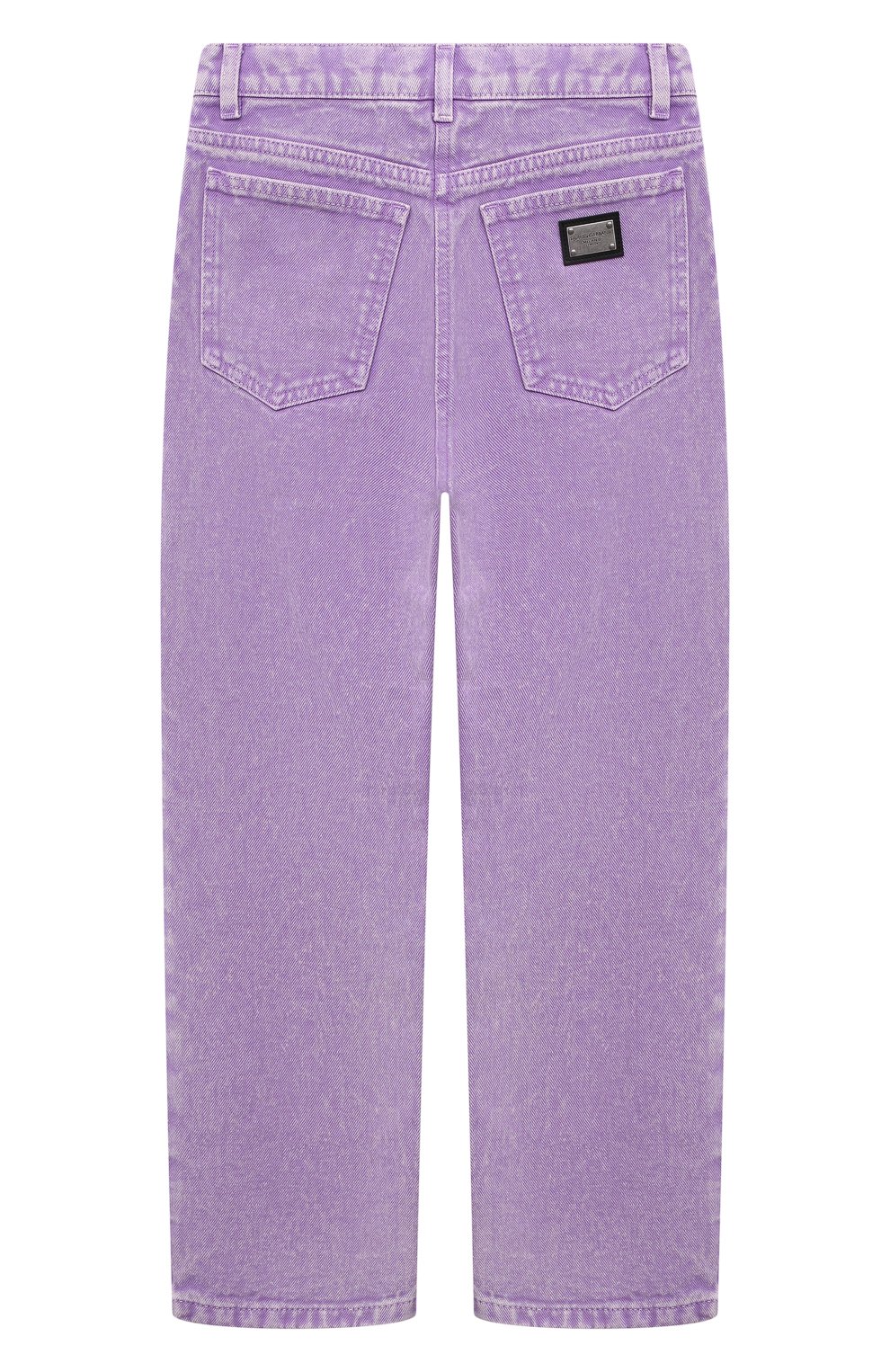 Джинсы DOLCE & GABBANA сиреневого цвета по цене 45250 руб., арт. L52F72/LDC06, фото 2 Джинсы DOLCE & GABBANA, арт. L52F72/LDC06, фото 2