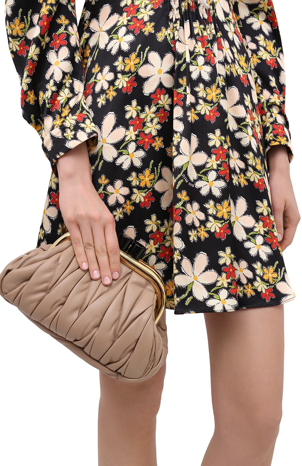 Клатч MIU MIU, арт. 5BK011-N88-F0770-OOO, фото 2