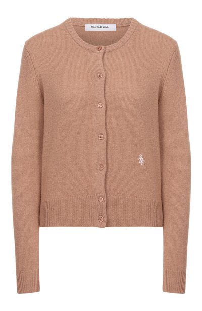 Женский кардиган из кашемира и шерсти SPORTY AND RICH, арт. WS07364302BE02