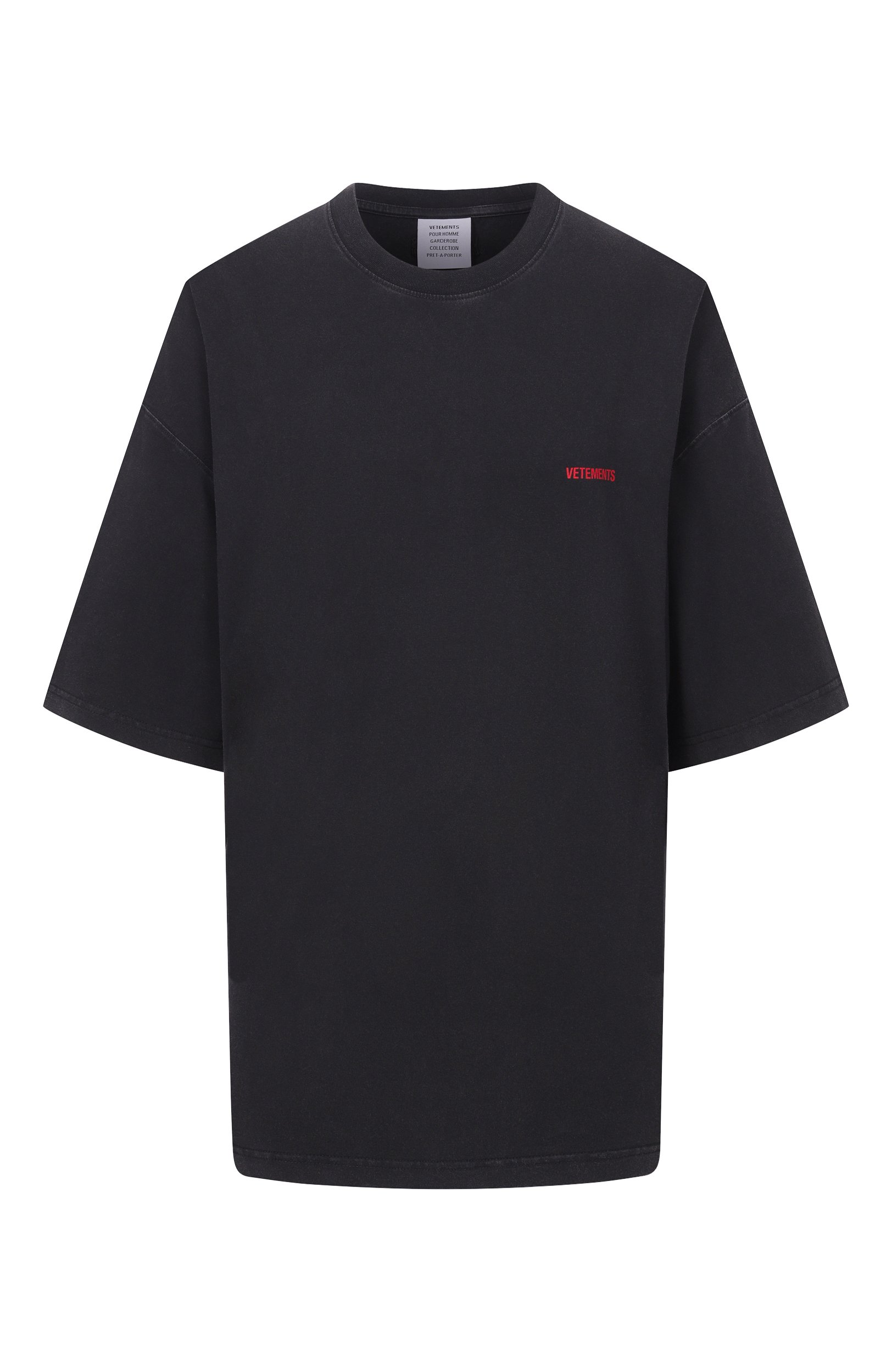 Хлопковая футболка VETEMENTS, арт. MH27TR142B, фото 1