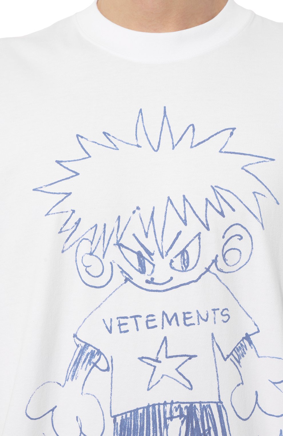 Хлопковая футболка VETEMENTS, арт. UE64TR340W, фото 8