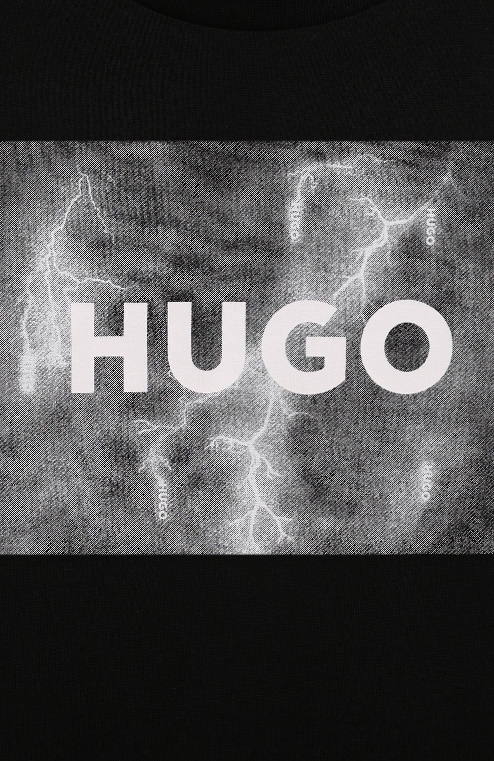 Хлопковая футболка HUGO, арт. G00140, фото 3