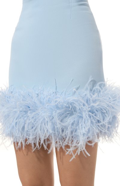 Юбка с отделкой перьями ALINE, арт. AL140601-2, фото 5