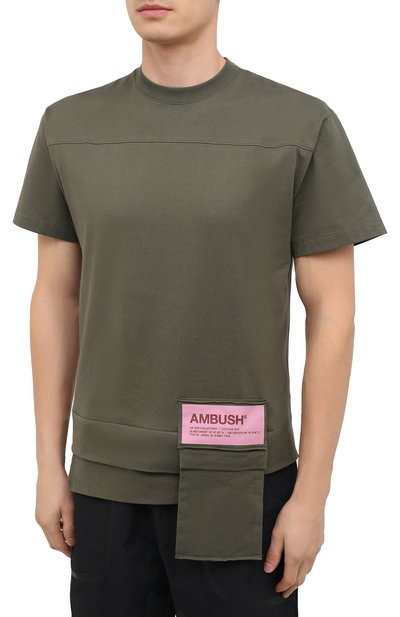 Хлопковая футболка AMBUSH, арт. BMAA004F20JER001, фото 3