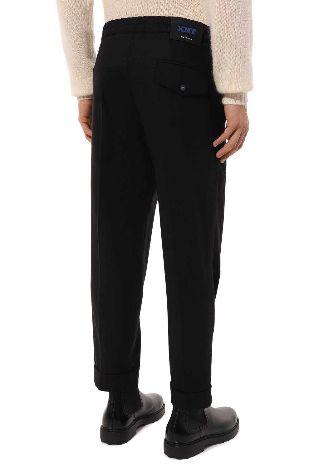 Брюки из шерсти  и кашемира KITON, арт. UPKN023K0118E05, фото 4