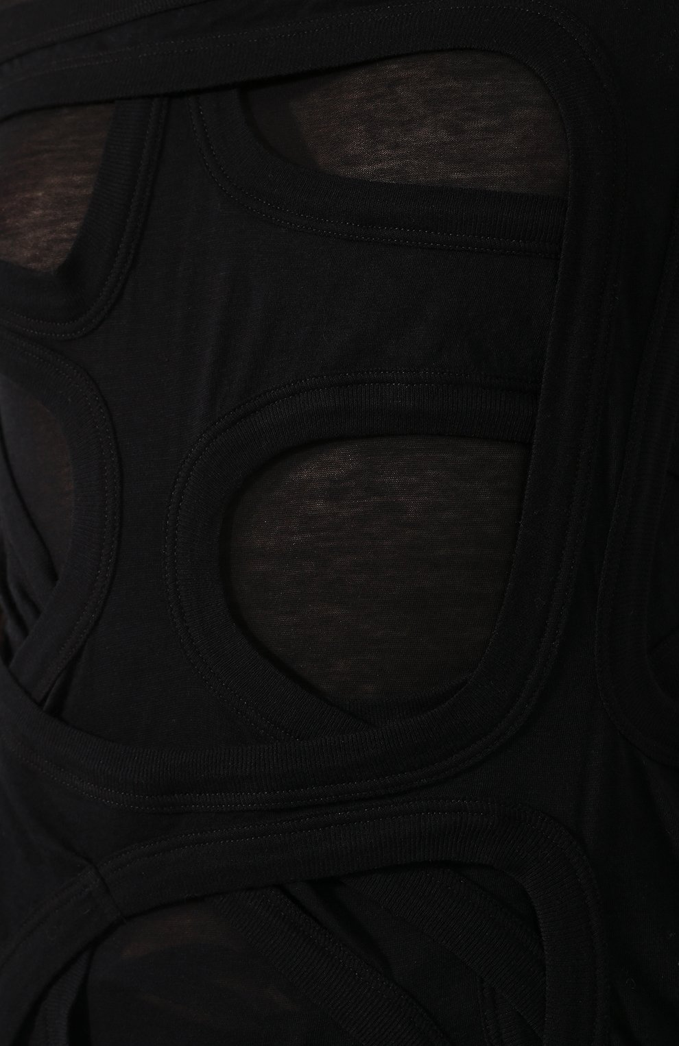 Хлопковый топ RICK OWENS, арт. RP19S6104/UC, фото 5