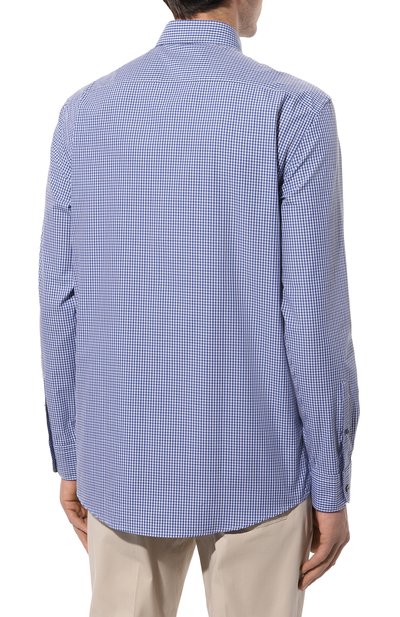 Хлопковая рубашка ZEGNA, арт. UDX01A7/SRF5, фото 4